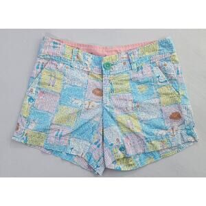 Lilly Pulitzer Shorts Women 0 Written In The Stars Callahan Shorts Tropical Chic